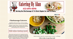 Desktop Screenshot of cateringbyalan.com